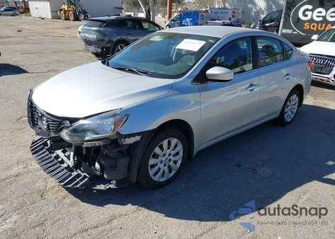 2016 Nissan Sentra S из США, поврежденный, VIN 3N1AB7AP7GY296835